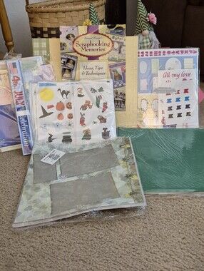 Vernest Langes's Scrapbooking Memories Kit With Over 5,000 Pieces. NEW!!